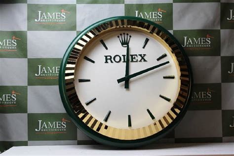 rolex clock at wimbledon|Wimbledon Rolex clock for sale.